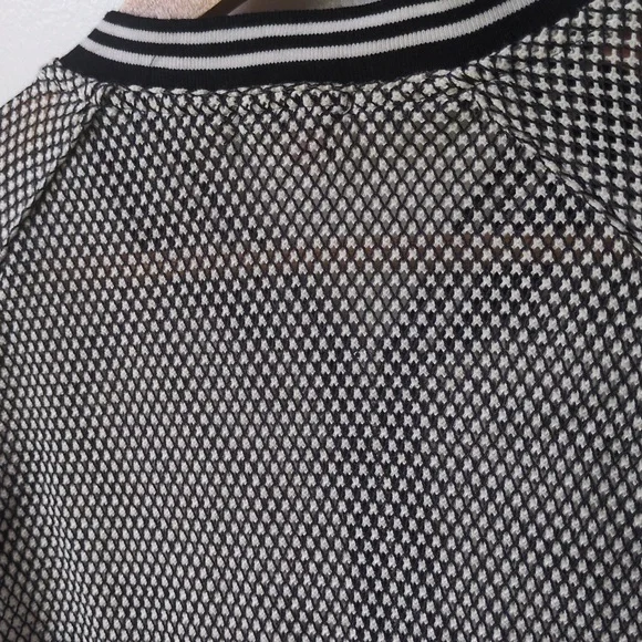 vtg Juicy Couture Mesh Bomber Jacket - Picture 8 of 9